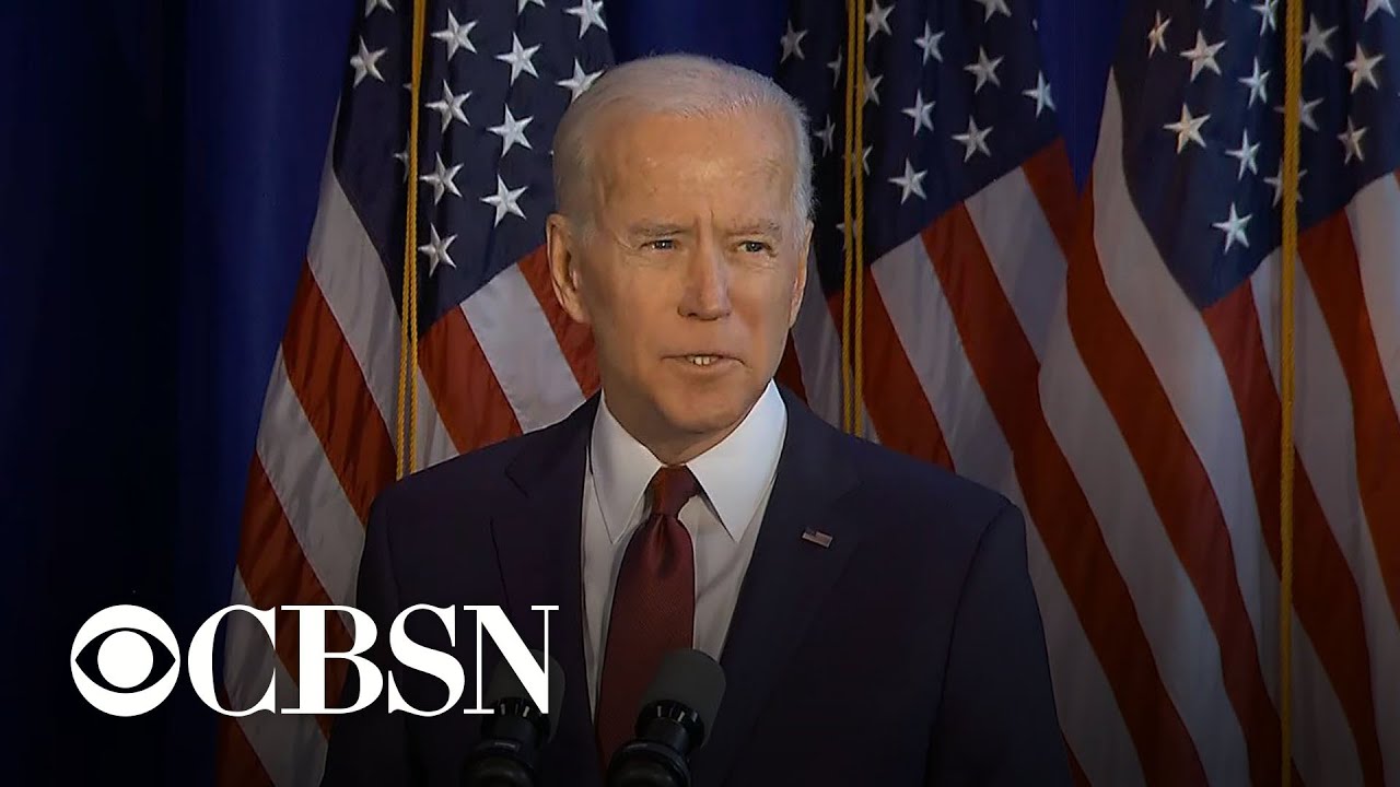 Joe Biden says the only way out of Iran crisis is diplomacy