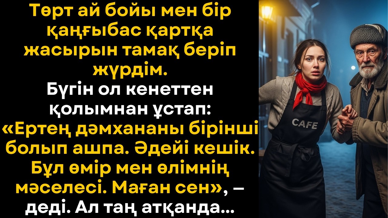 Төрт ай бойы қаңғыбас қартқа тамақ бердім, ал бір күні ол менің өмірімді сақтады | Жаңа әңгіме