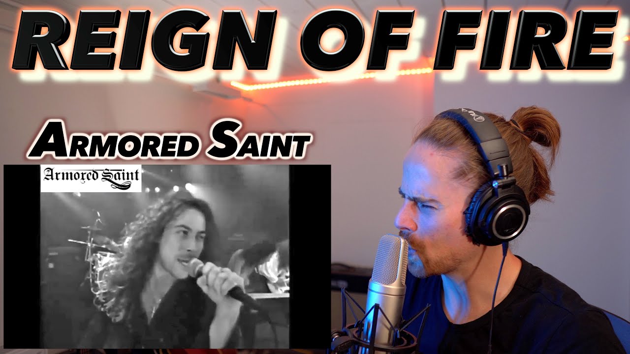Armored Saint - Reign Of Fire FIRST REACTION! (livestream 18/06/2023)