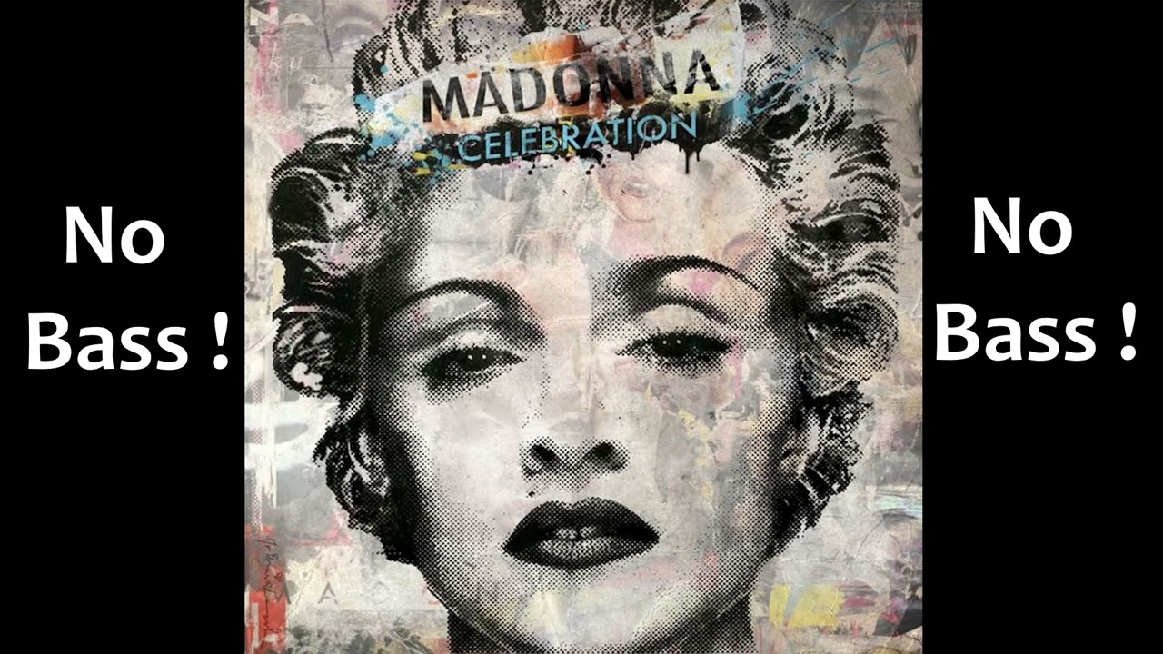 Material Girl ► Madonna ◄🎸► No Bass Guitar ◄🟢 Clic 👍🟢