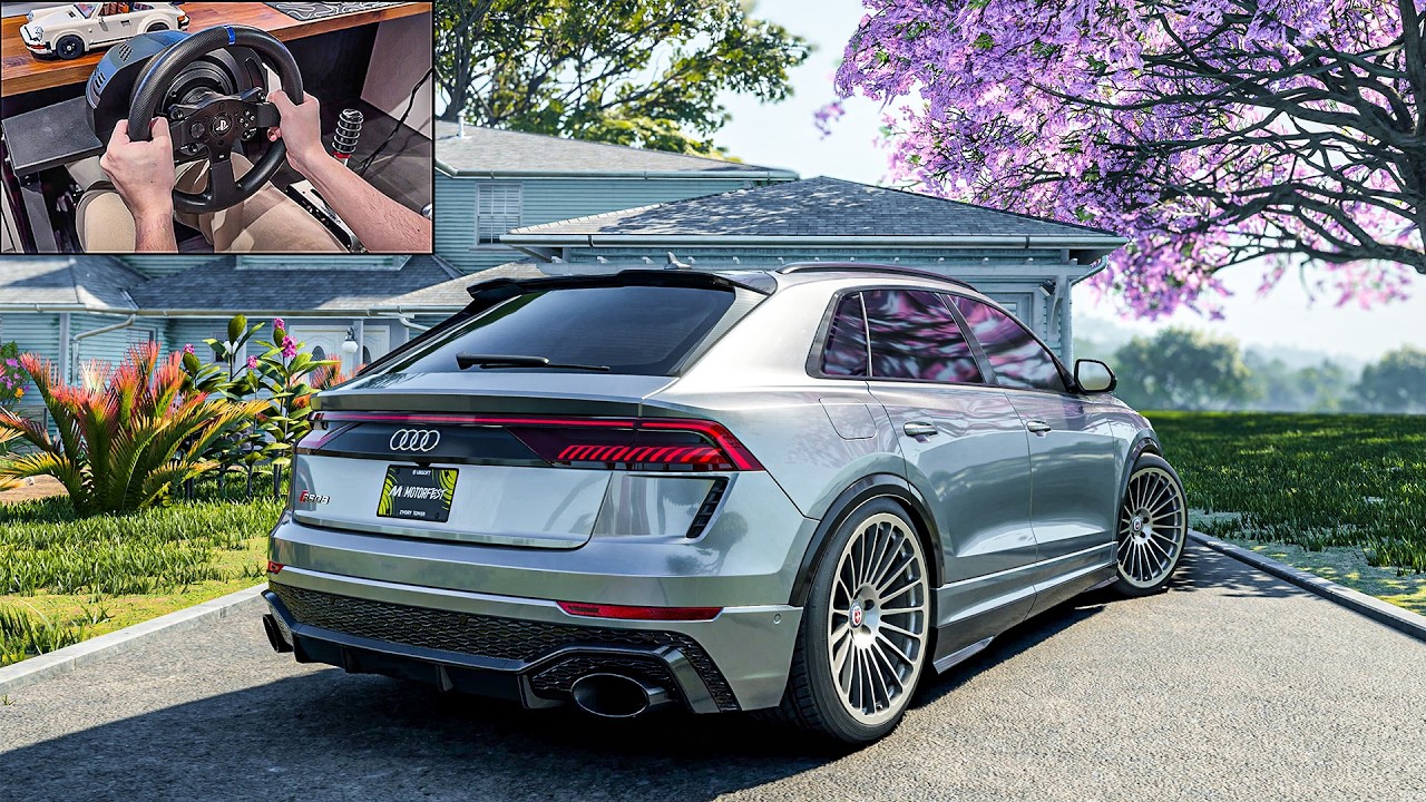 +1000HP Audi RSQ8 - The Crew Motorfest (Steering Wheel Gameplay)