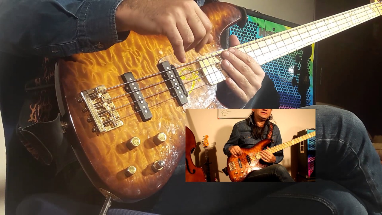 Iron Maiden The Trooper Bass Cover Fethi Okutan