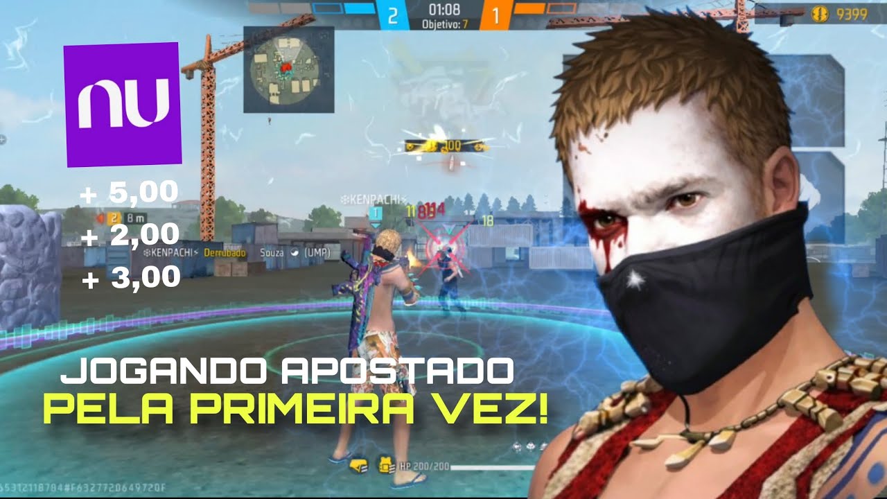 JOGANDO APOSTADO NO FREE FIRE PELA PRIMEIRA VEZ COM MEU AMIGO 😱🔥 SERÁ QUE GANHAMOS?
