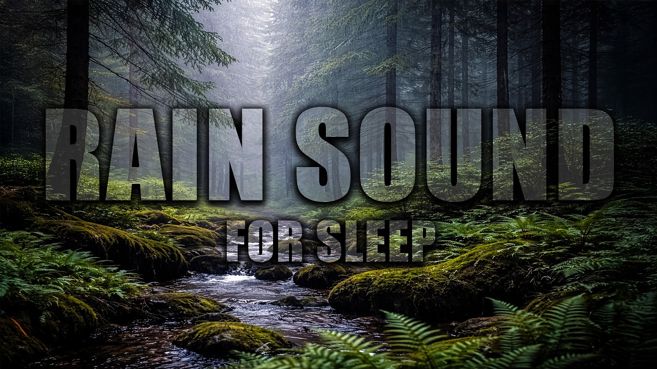 Heavy Rain Sounds for Sleeping | 4 Hours 40 Minutes of Deep Relaxation