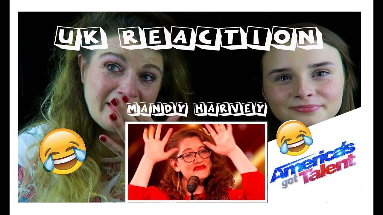 REACTING TO AMERICA'S GOT TALENT ACT- MANDY HARVEY (WE CRIED)
