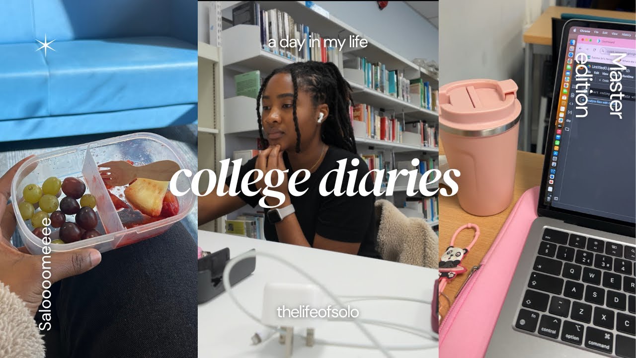 Day in the life of a Master’s Student in DUBLIN | 8am to 10pm days| Learning SQL| Chapel nights
