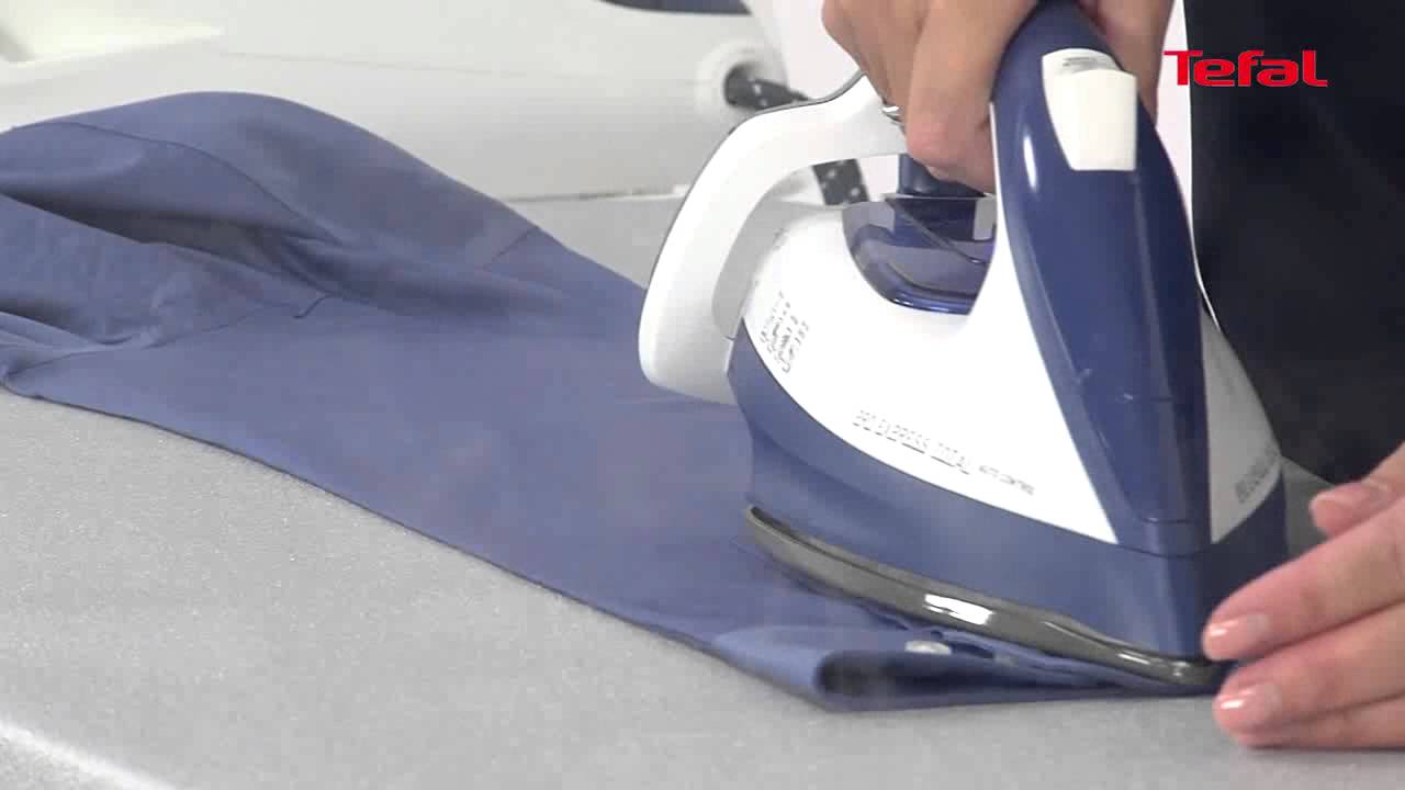 Voice-Over - Hoe strijk ik een overhemd Tefal