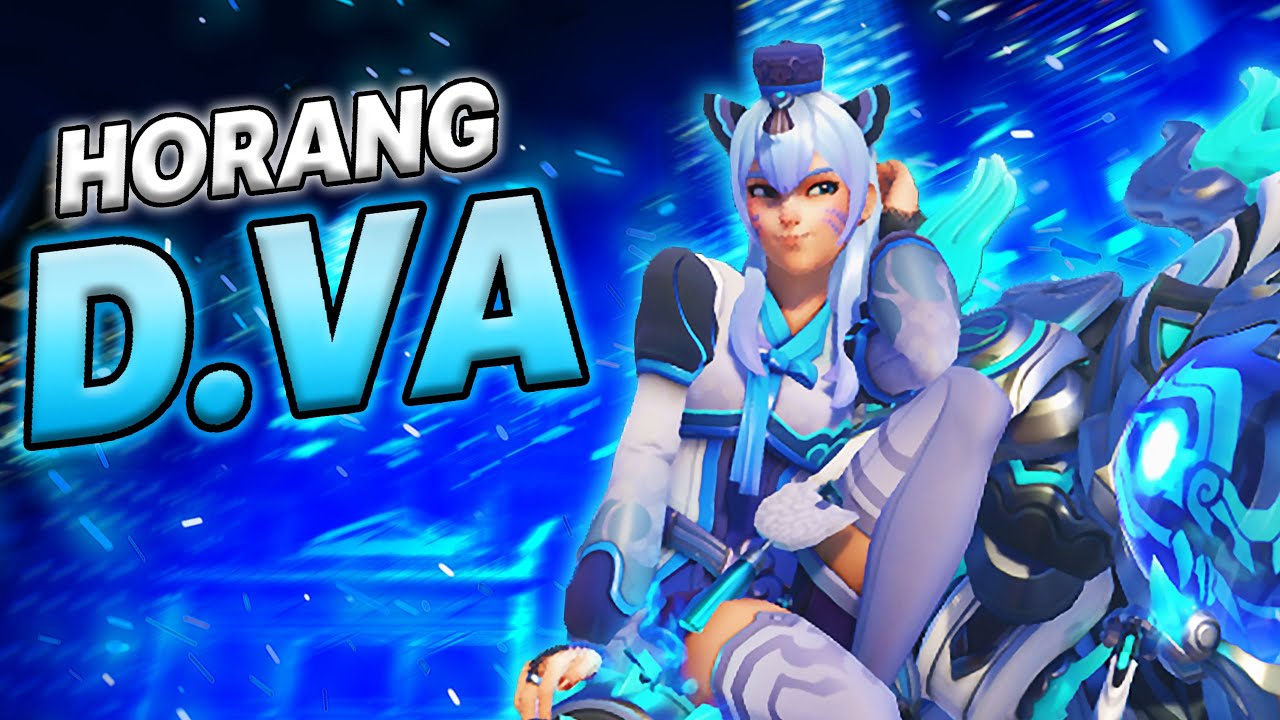 *NEW* D.VA MYTHIC SKIN HORANG IS INSANE!!!!!🐰🐯