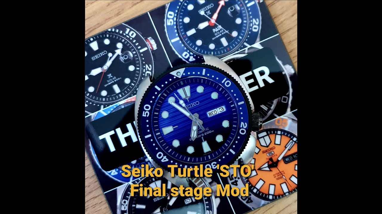 Seiko Turtle STO SRP FINAL HANDS MOD - MM300 hands | The Watcher