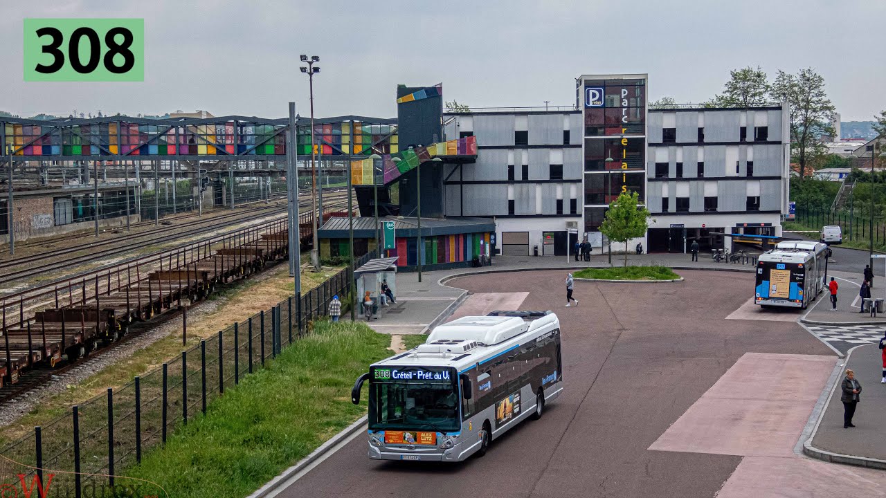 Heuliez GX337 GNV VOITH - Bus 308 RATP