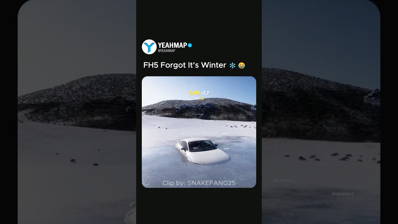 Forza Horizon 5 Forgot It&rsquo;s Winter 💀❄️