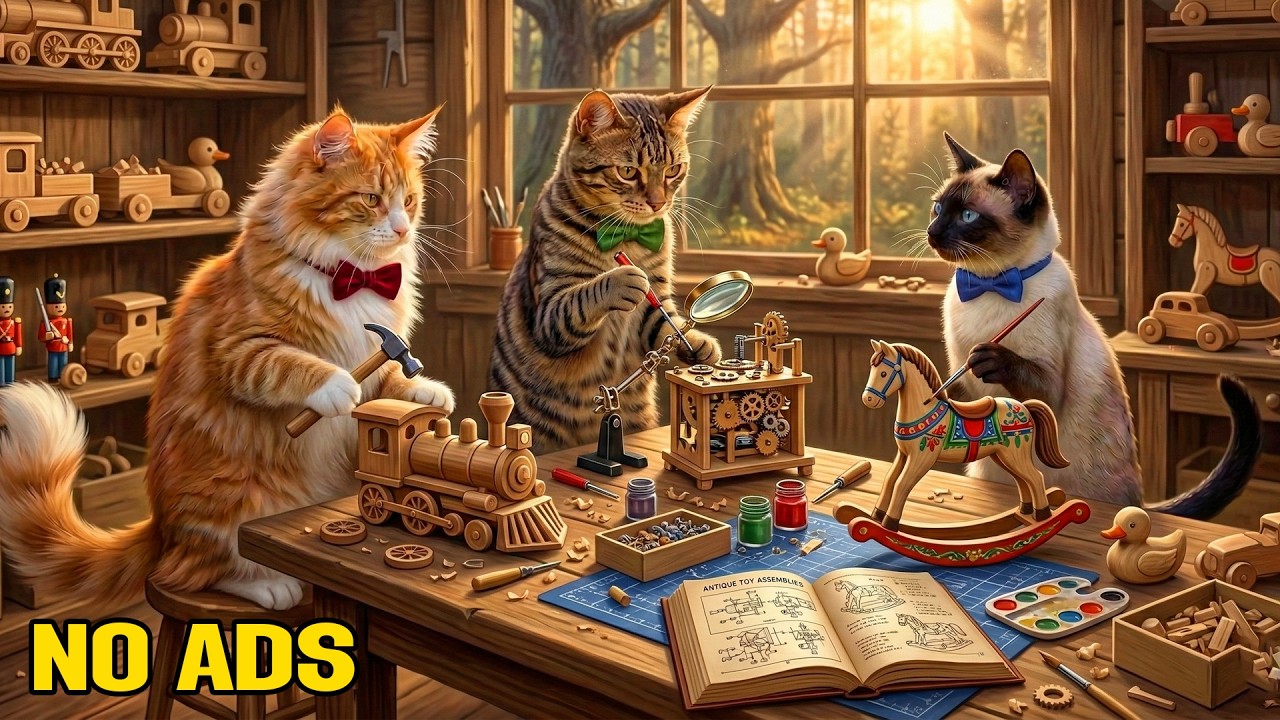 12 Hours Of Calming Music for Cats 🐈 Gentle Sleep Sounds 🎵 Relaxing Night Music 😴 Cat TV
