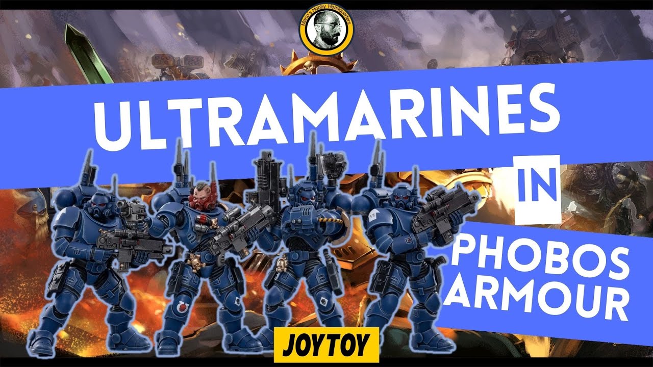 JOYTOY Ultramarines Infiltrators #warhammer #40k #joytoy #collectibles #actionfigures #spacemarines