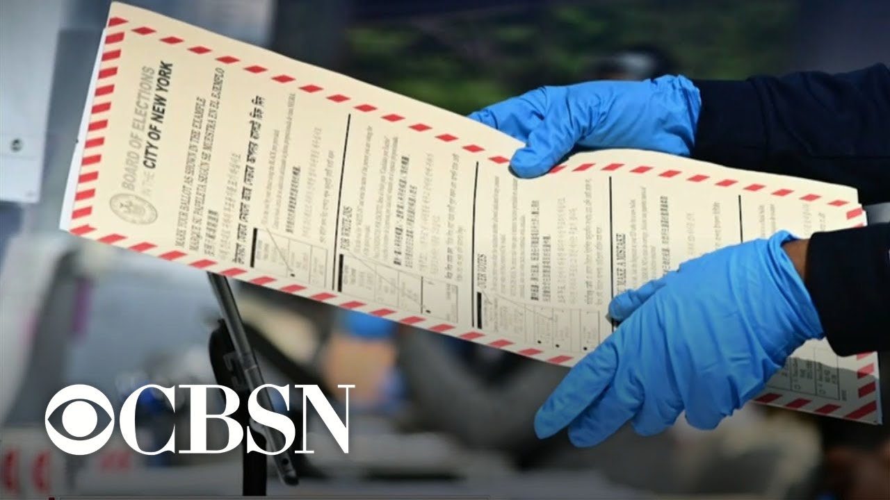 New York holds primary election amid coronavirus pandemic