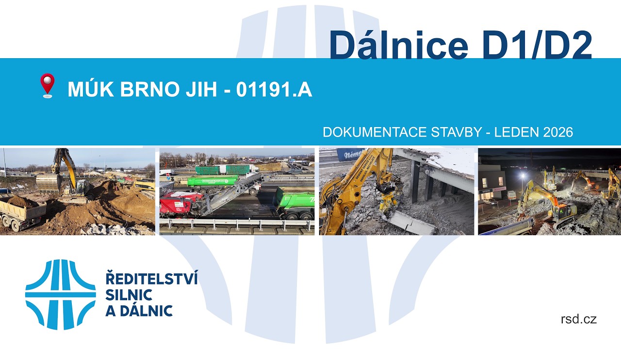D1 01191.A MÚK Brno jih (dokumentace stavby 01/2026)