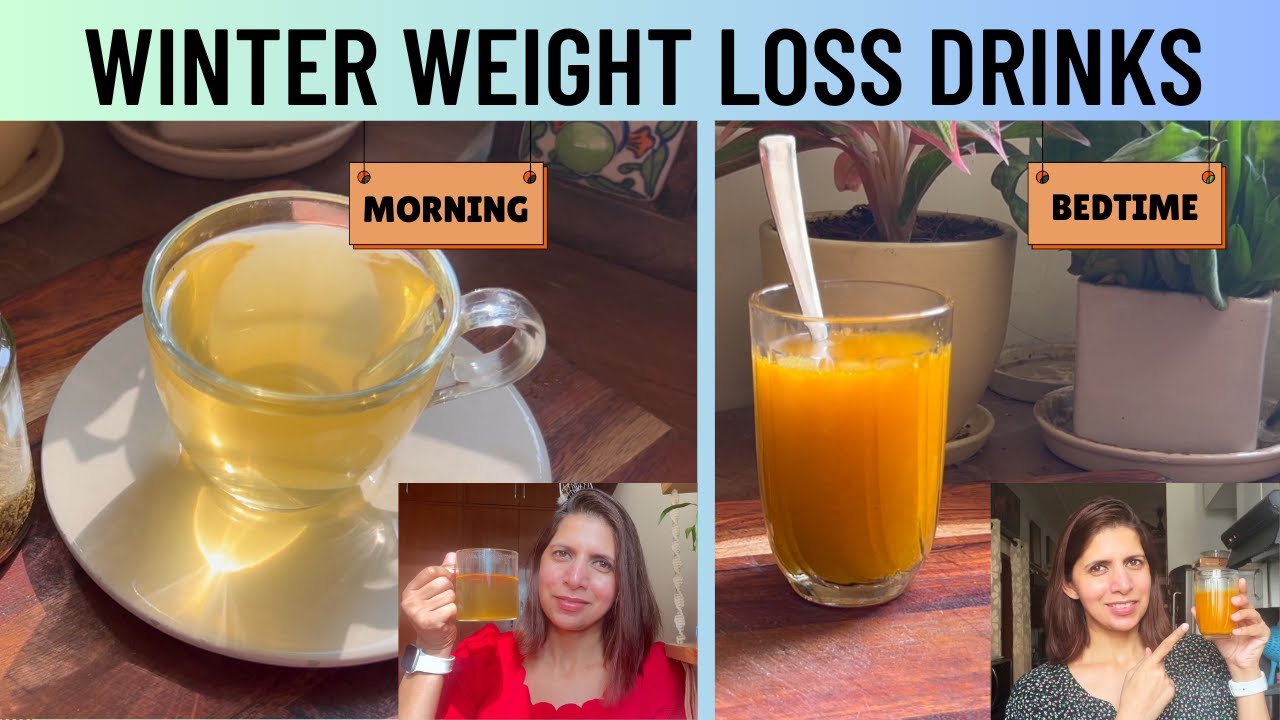 Best Winter Weight Loss Drinks Recipe | Consume CCF Water in Morning & Golden Drink at Bedtime