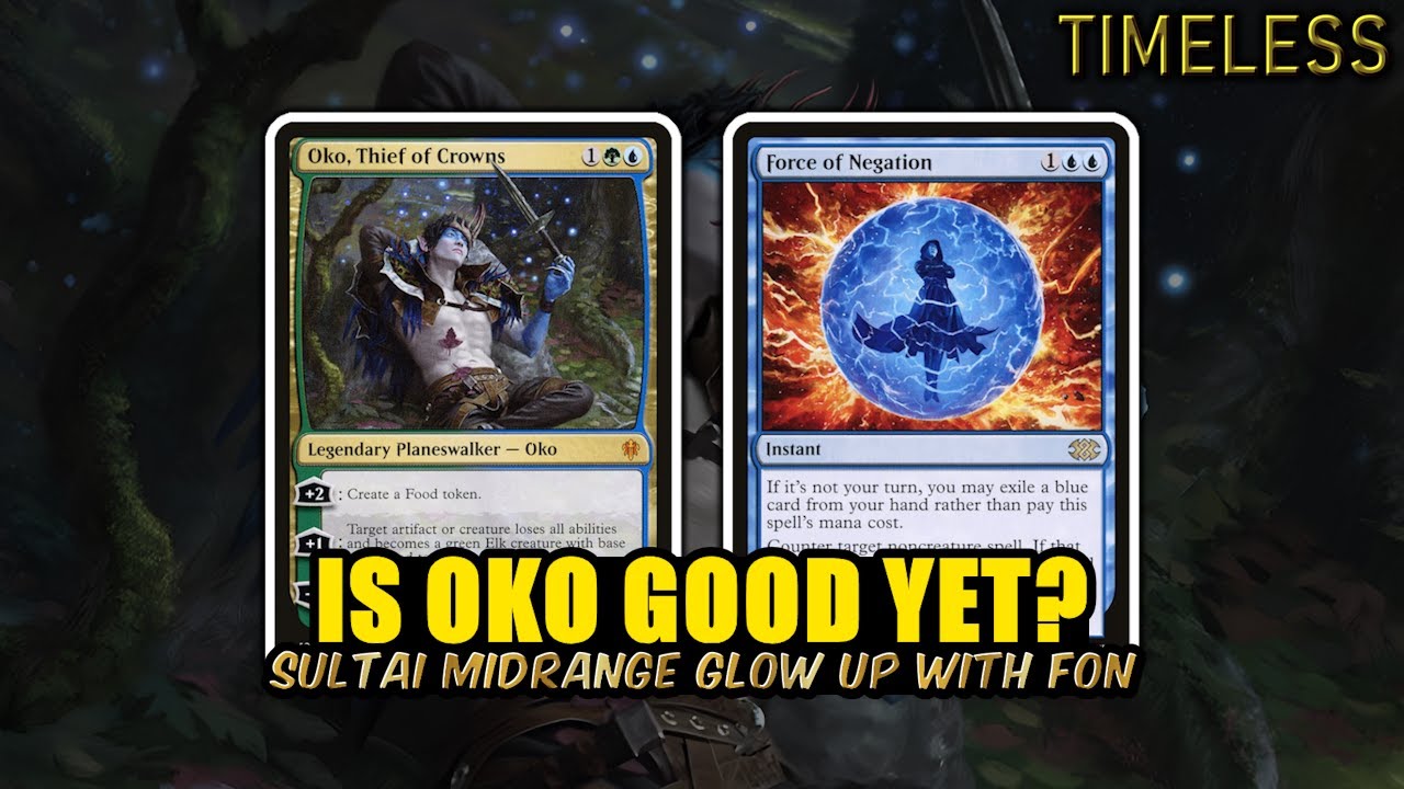 📈FON Upgrade! Is Sultai Midrange Actually Good Now? | Timeless BO3 | MTG Arena