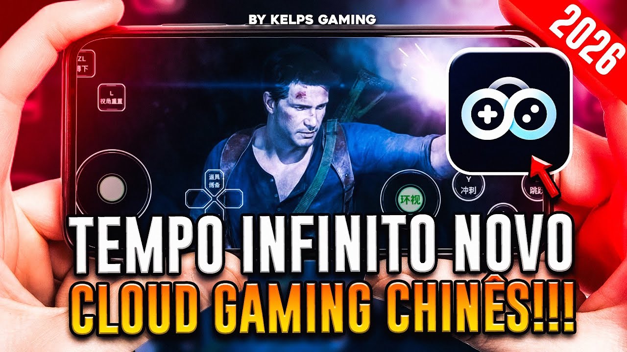 SEM WECHAT✅ SAIU Novo CLOUD GAMING ILIMITADO sem FILA e com HORAS GRÁTIS (Lightning Cloud game)