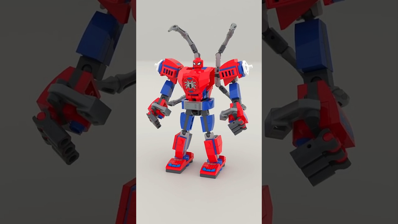 LEGO 76146 Spider-Man Mech Satisfying Speed Build #lego #robot #spiderman