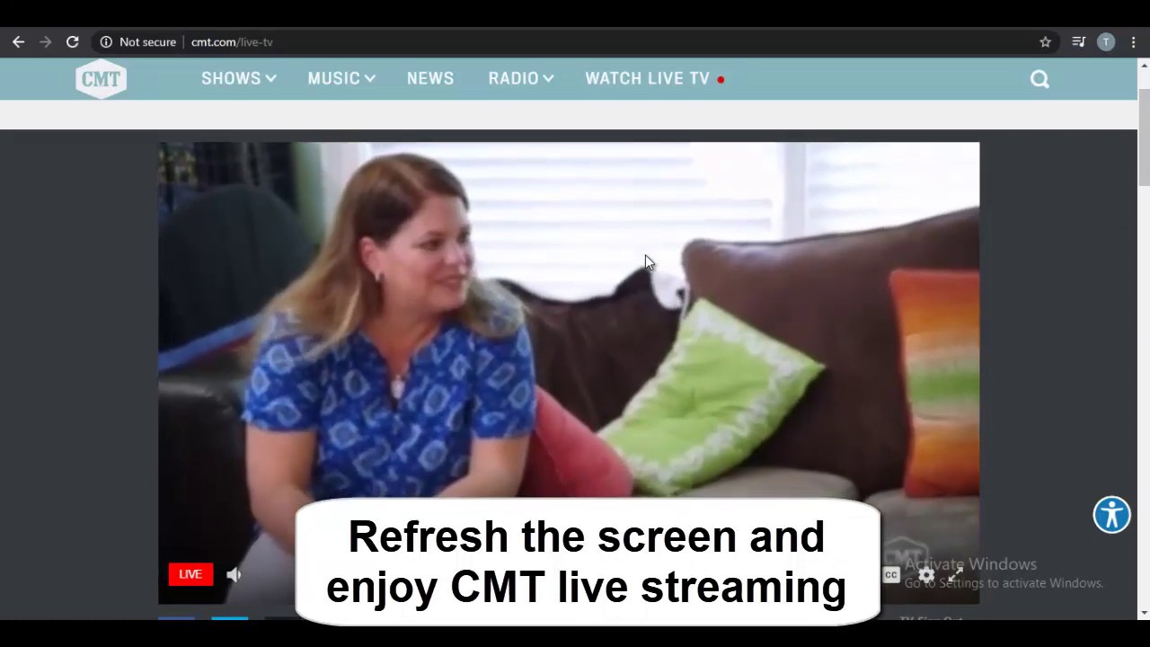 How to Watch CMT Live Outside USA