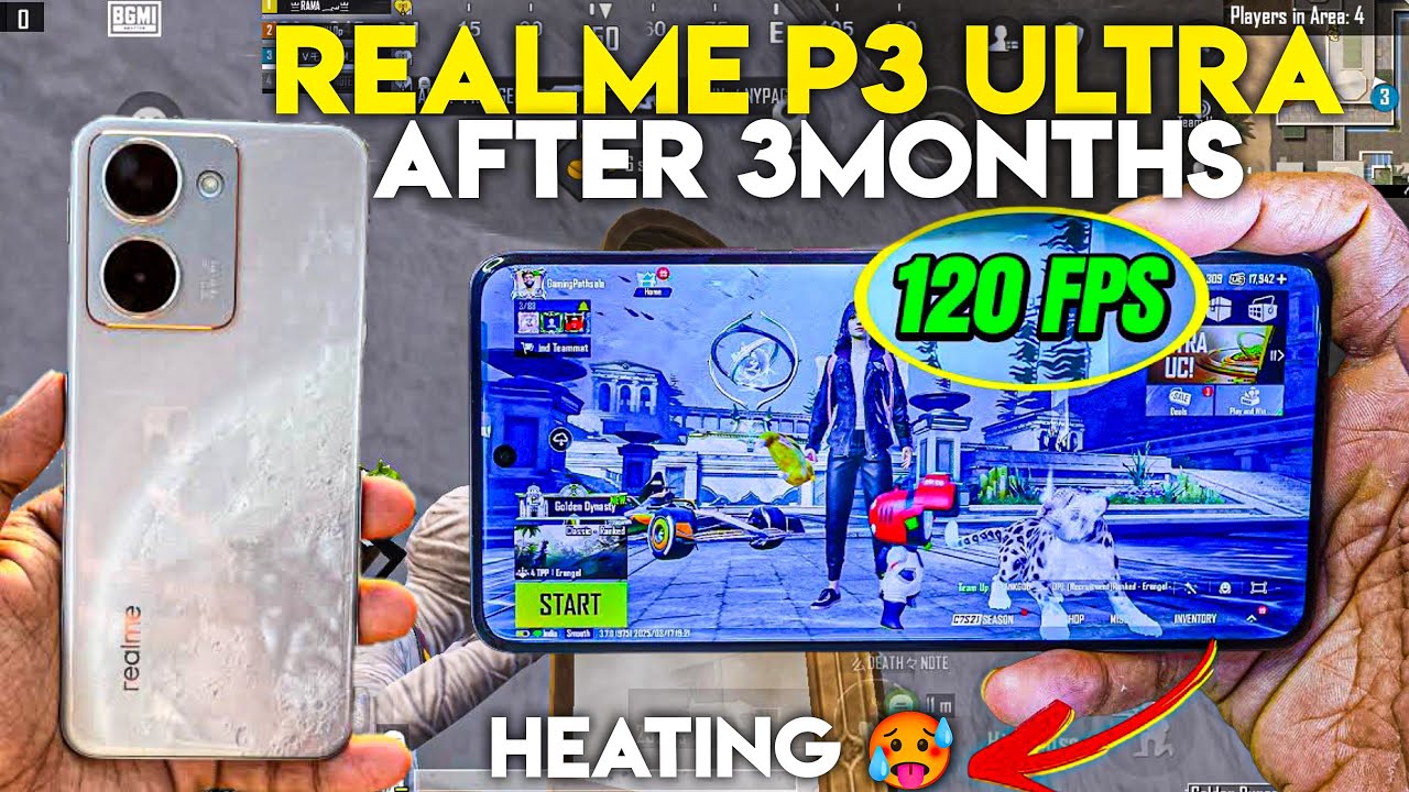 🔥 Realme P3 Ultra 3 Months Gaming Review 2025| BGMI Test, Heating, Battery Drain, FPS Stability 2025