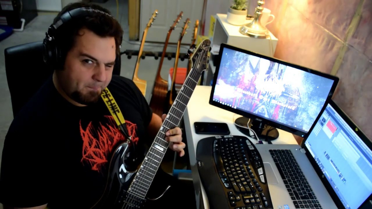 Bloodbath  - Year of the Cadaver Race (guitar cover)