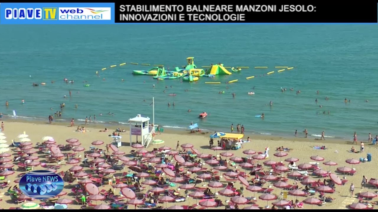 STABILIMENTO BALNEARE MANZONI JESOLO: INNOVAZIONI E TECNOLOGIE