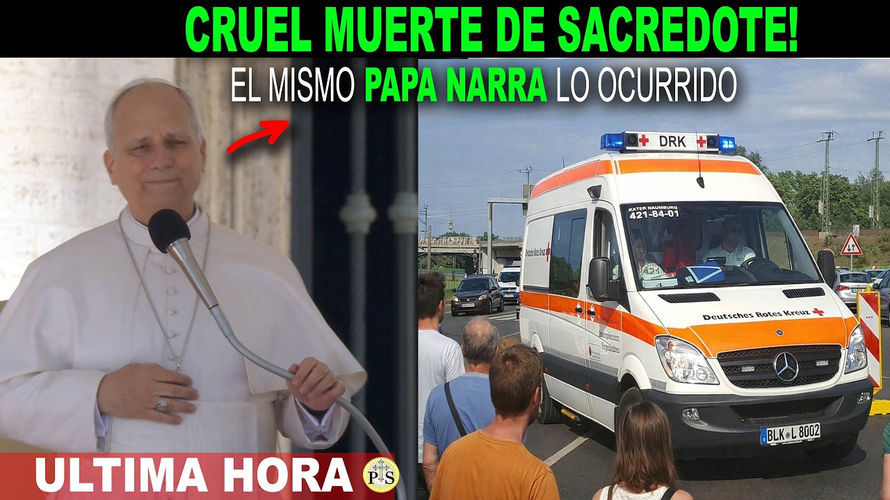 🔴 TERRIBLEMENTE MUERE otro SACERDOTE, HASTA EL PAPA NARRA LO CRUEL de la NOTICIA!