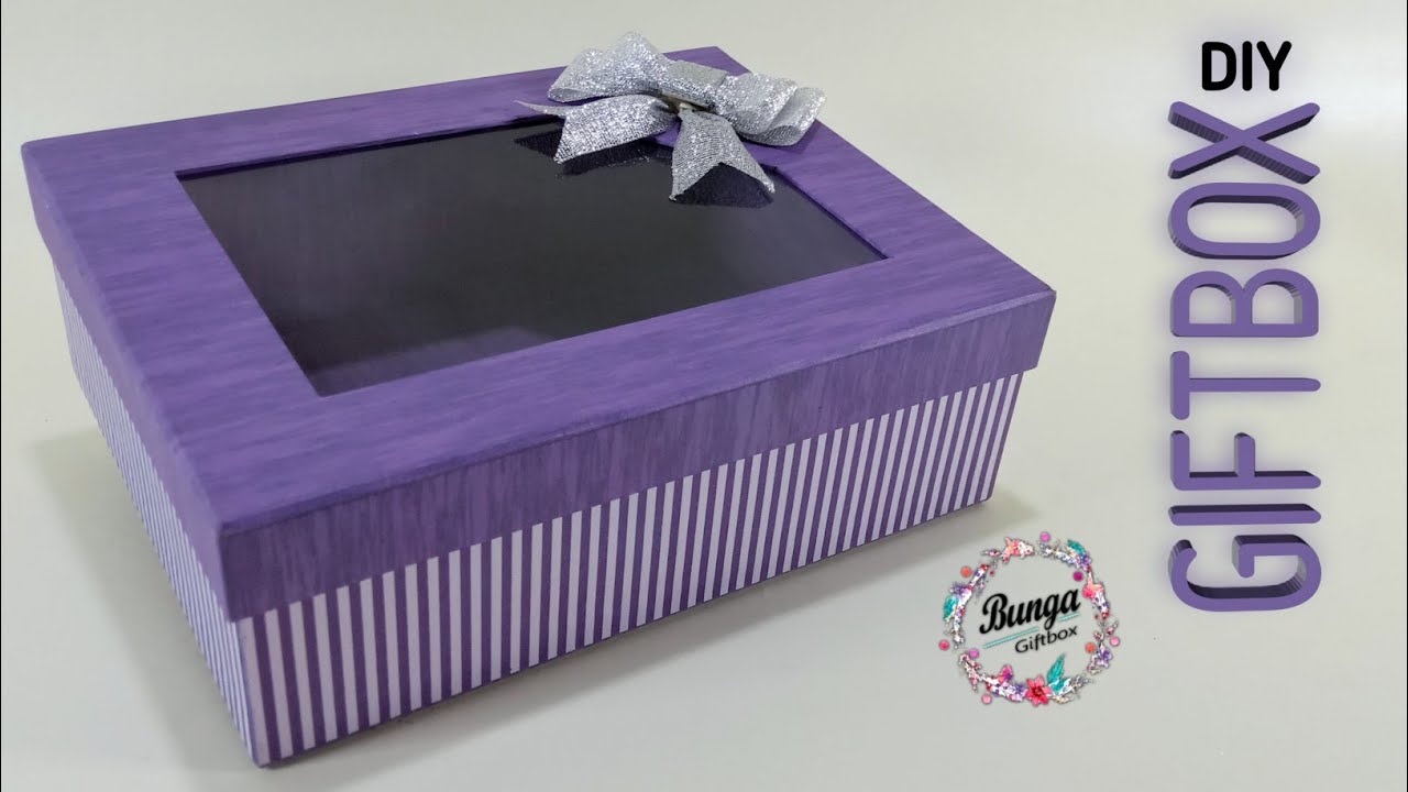 Diy Giftbox | Hardboard Crafts | Handmade Gift Ideas | Kotak Kado