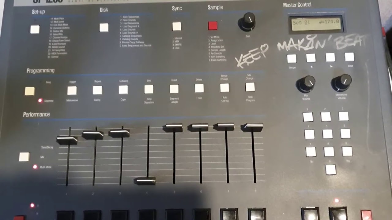 SP1200 Double BPM Technique