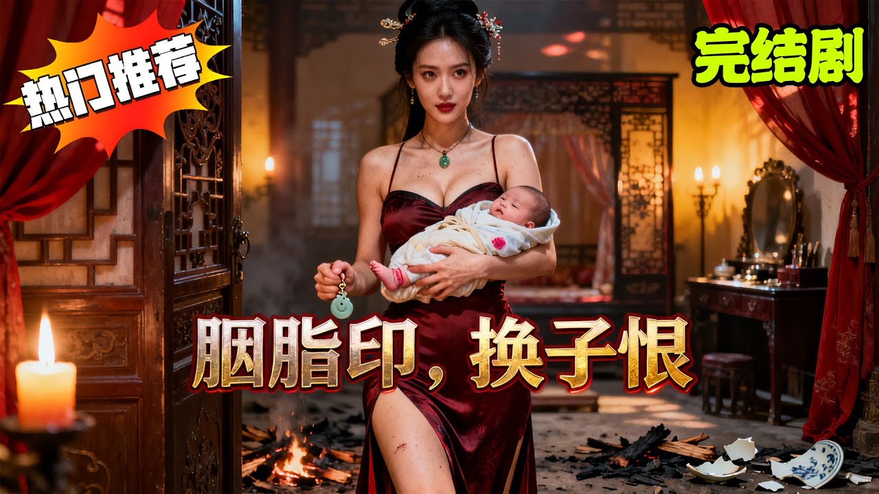 古风复仇完结剧︱侯府庶媳硬刚全府，手撕伪善！【胭脂印，换子恨】#短剧 #ai剧 #ai真人剧 #天天剧场 #古风 #言情 #复仇 #逆袭