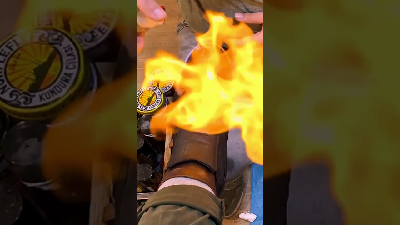Restoration Shoe Shine  ASMR Very Satisfying #asmr #restoration #relax