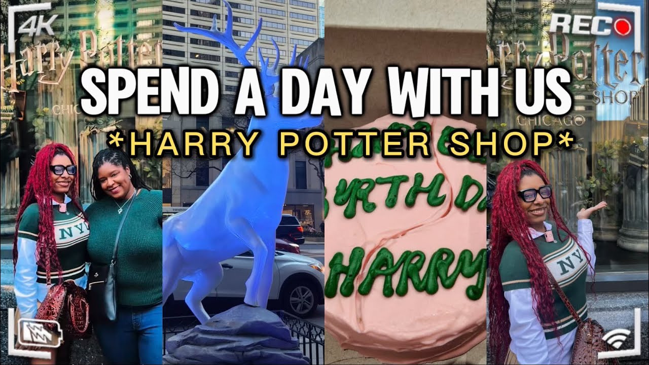 LOST FILES: NERD ALERT!! COME WITH US TO THE HARRY POTTER SHOP IN CHICAGO! ⚡️