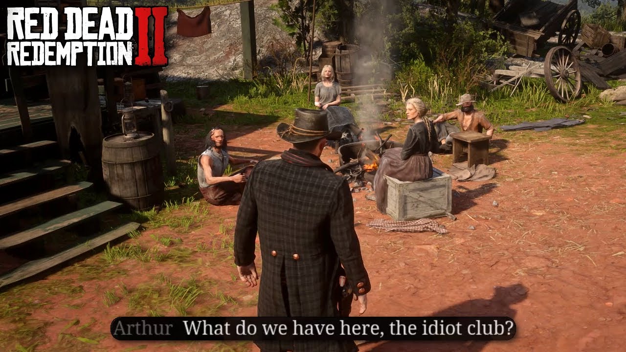 Arthur Antagonizes Groups of Strangers | RDR2