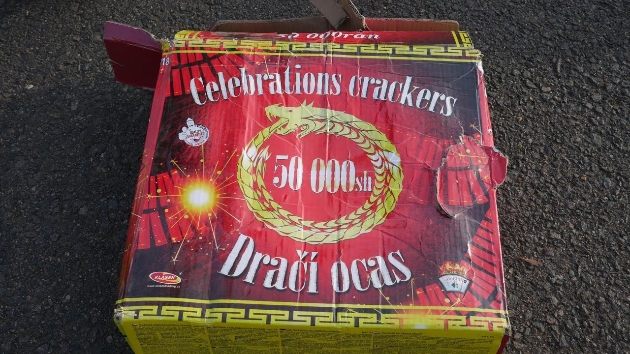 Klasek 50000 Schuss Knallkette / Celebration Crackers von Klasek