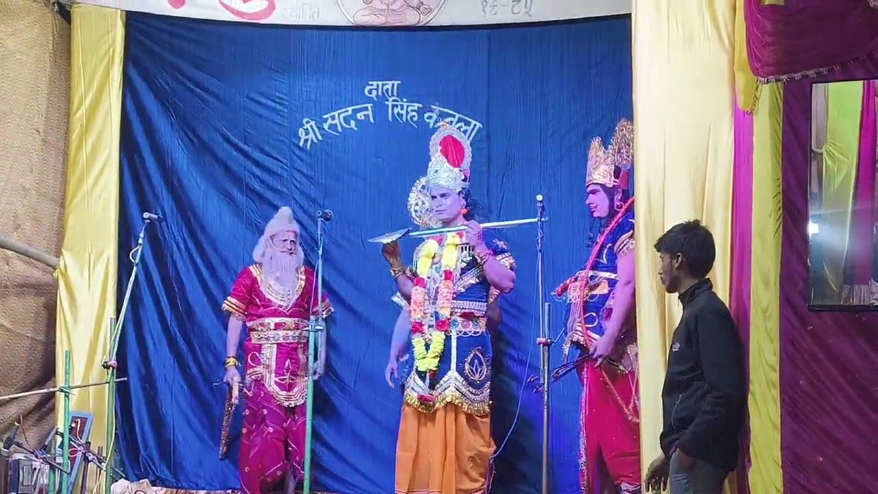 🎭 आदर्श युवा नाट्य कला परिषद, कबला 🎭🌟 “दानवीर कर्ण” 🌟 आठवां दृश्य