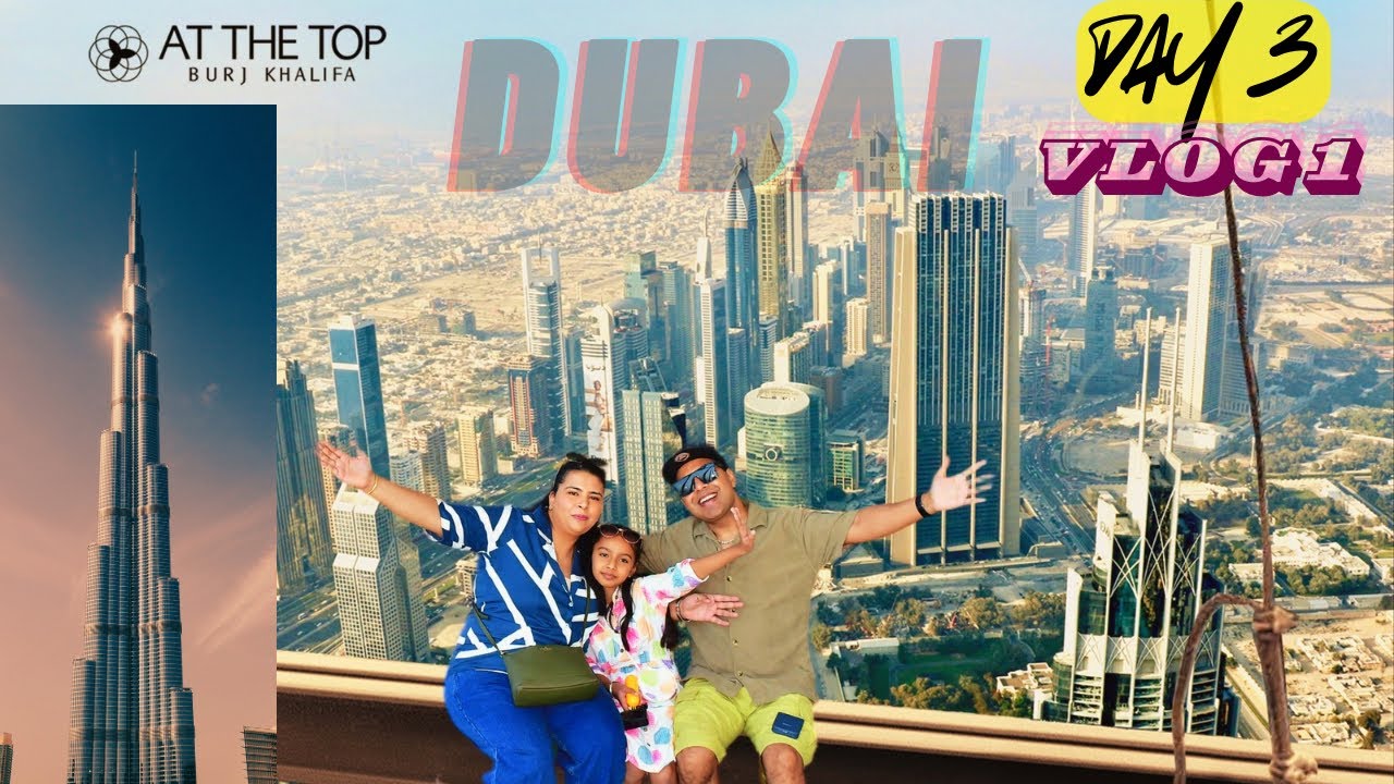 INSIDE BURJ KHALIFA | View From 125th Floor | Full Tour With Total Expense |