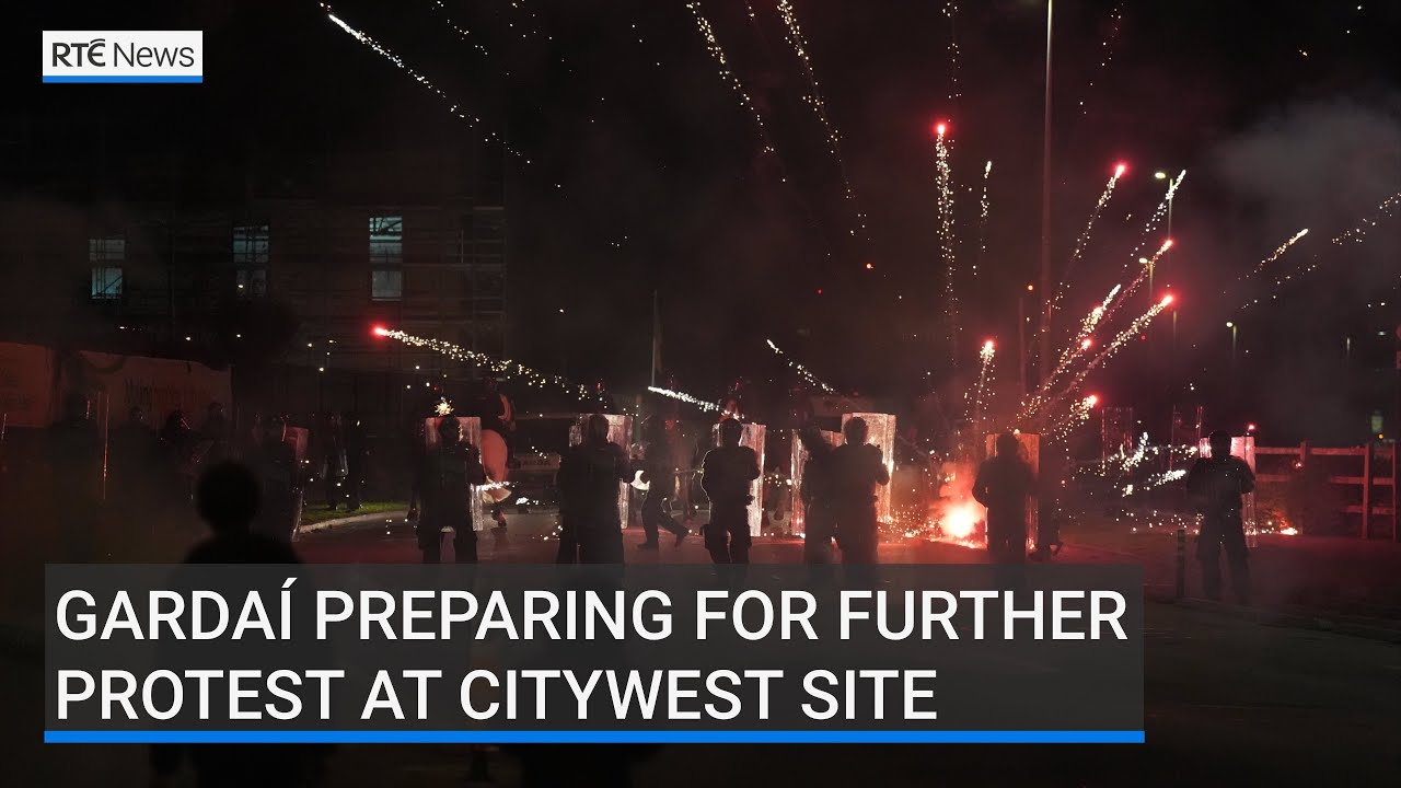 Гарда готовится к дальнейшим протестам на территории Citywest
