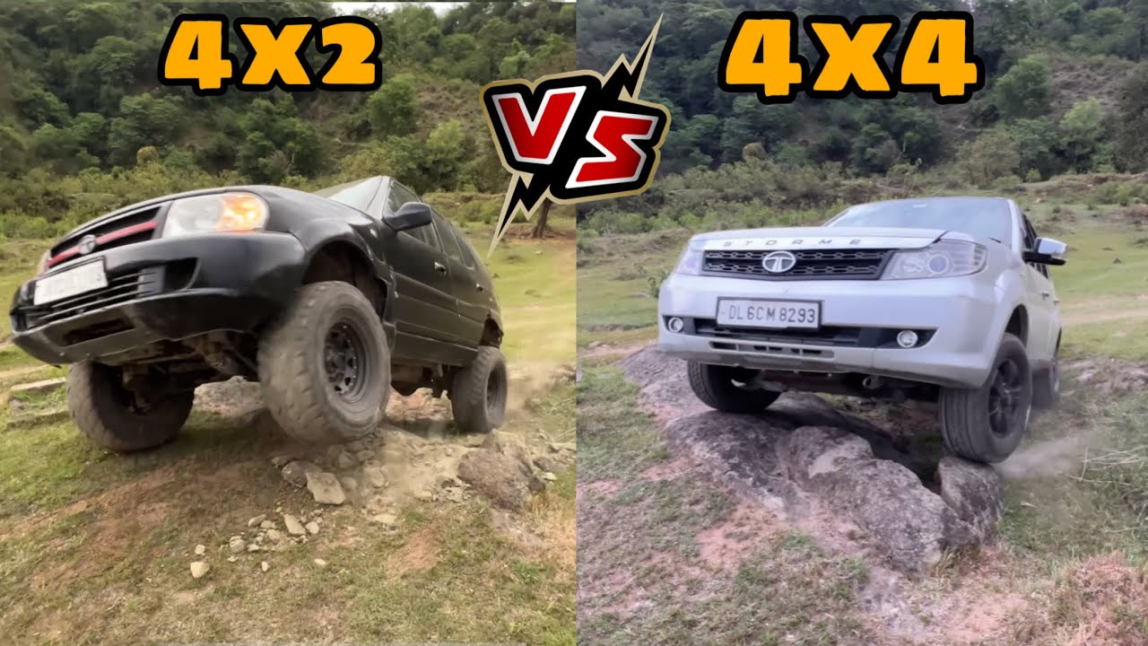 Safari dicor 4x2 VS Safari Storme 4x4 || Offroad 