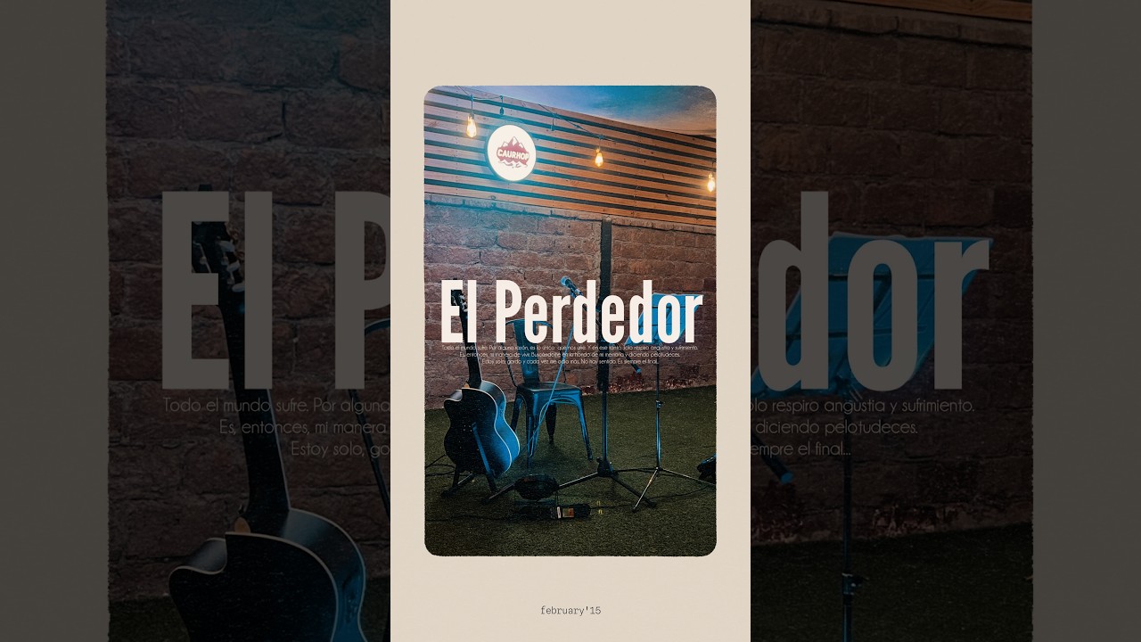 Andres La Nada - El Perdedor (En vivo)