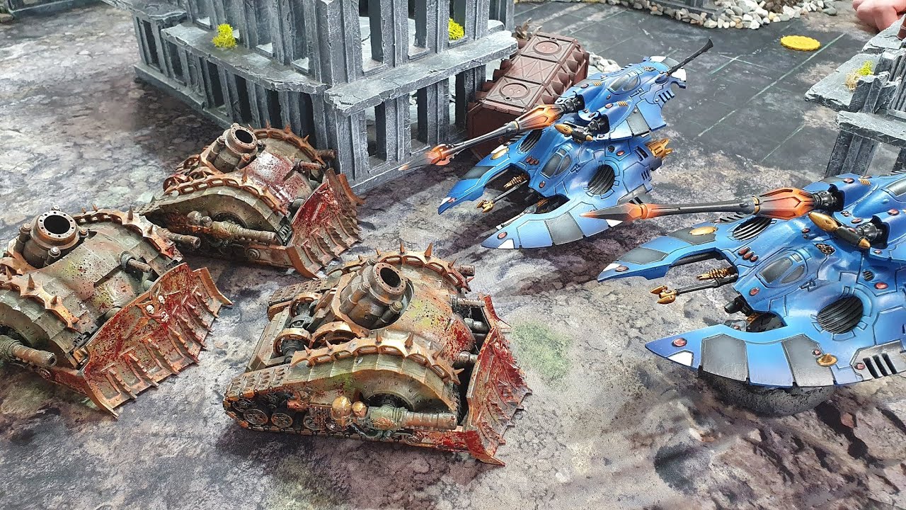 Craftworld Eldar vs Death Guard, tournament practice, Warhammer 40k battle report
