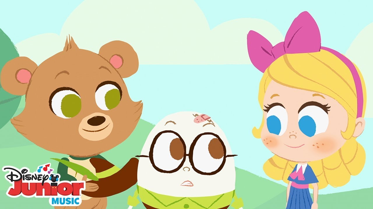 Humpty Dumpty 🐻 | 🎼 Disney Junior Music Nursery Rhymes | Disney Junior