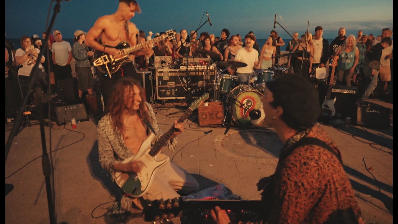 Call Me The Breeze, Jamming on Brighton Beach - The Gulls X @TheBigPushBand