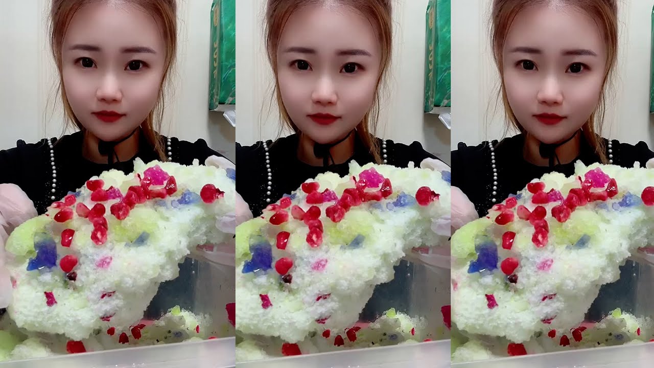 🧊🧊🧊 MUKBANG ICE / cold mouth numbing / freezing / Ice eating