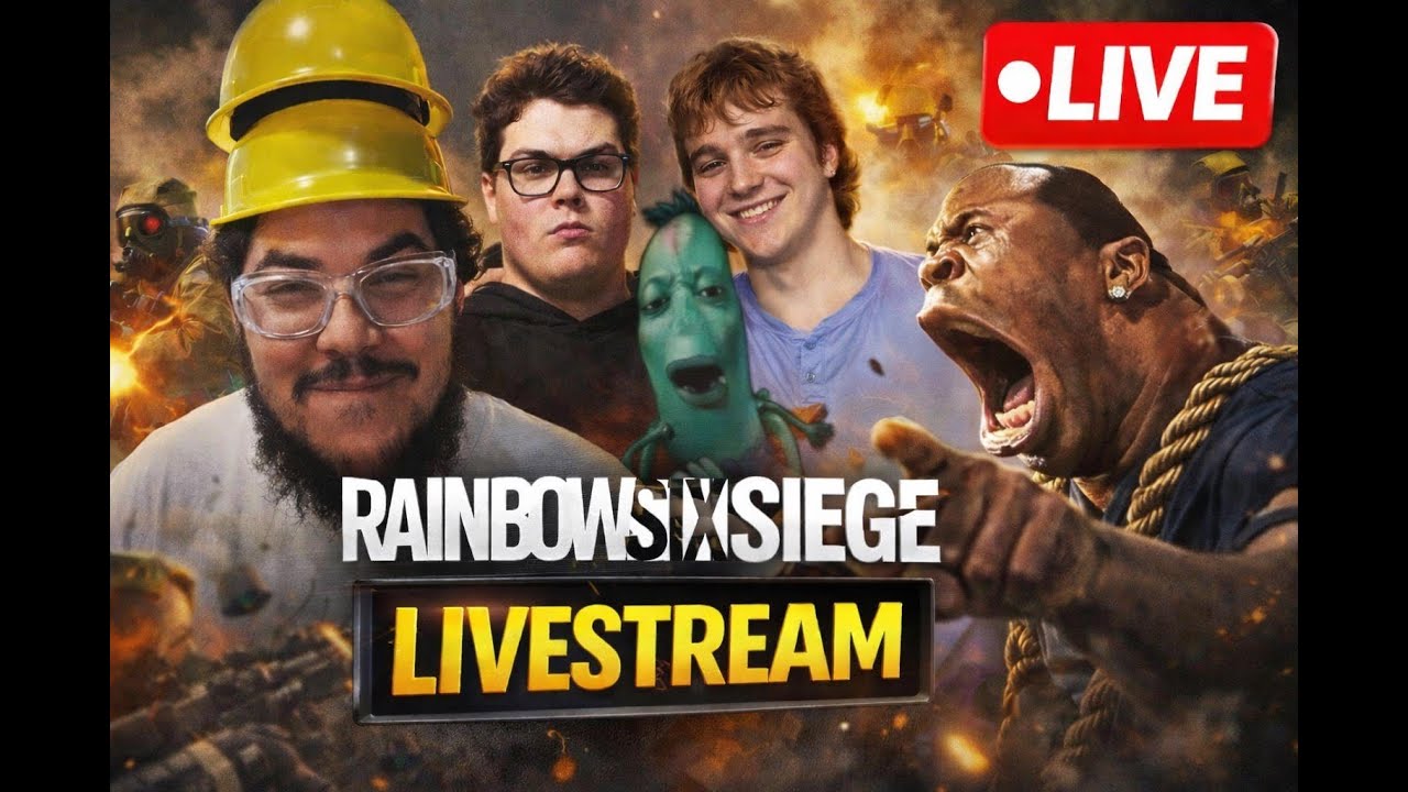 Rainbow 6 Siege Ranked Trio Queing With Cooper's!! Road to Plat!