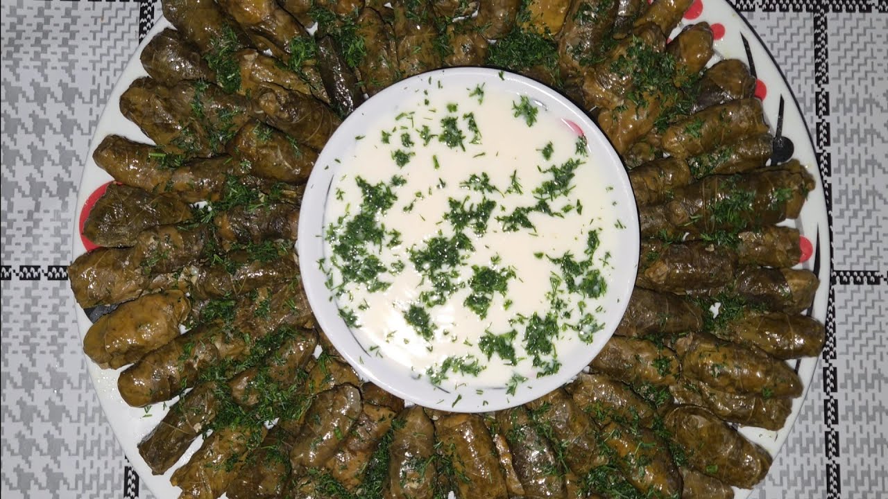 Yarpaq Dolmasının Hazırlanması | Azərbaycan Mətbəxi