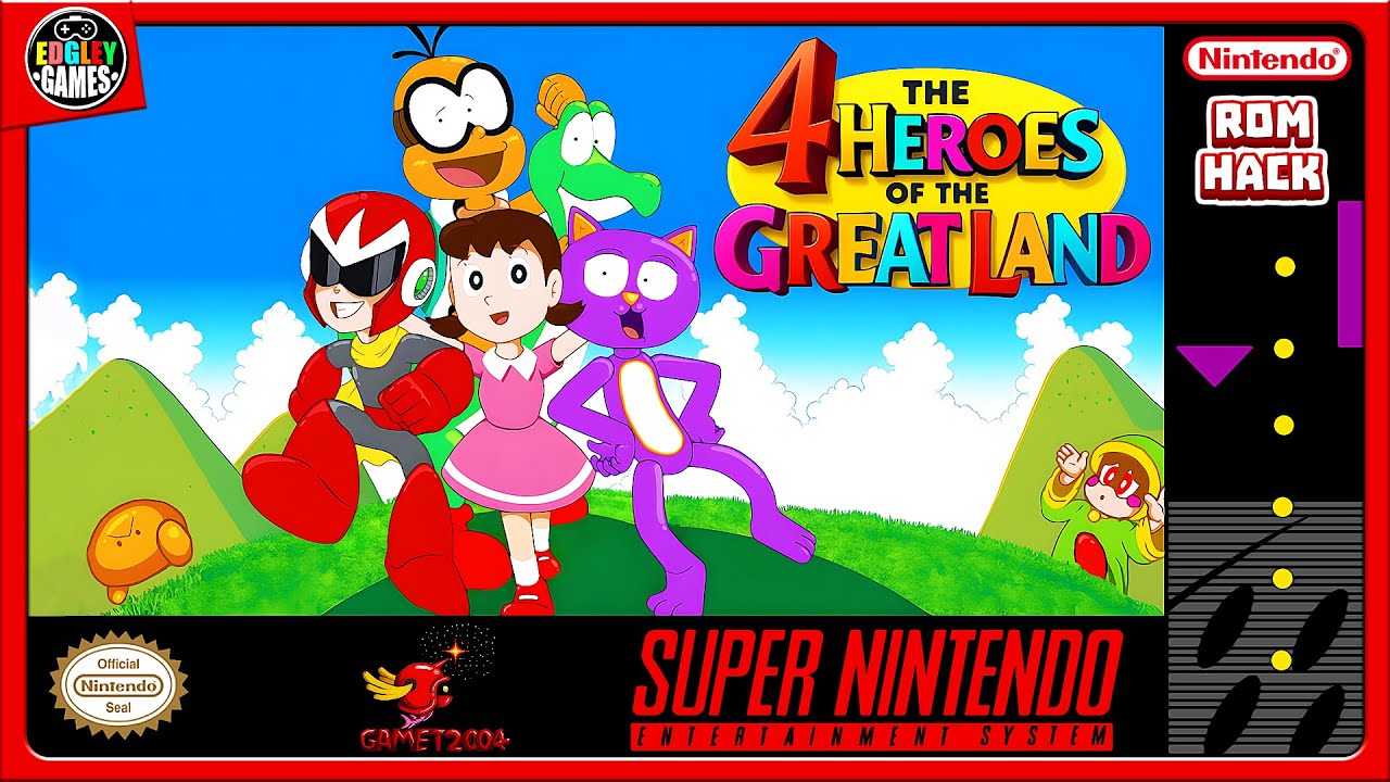 Четыре героя Великой земли — взлом SMW (SNES)