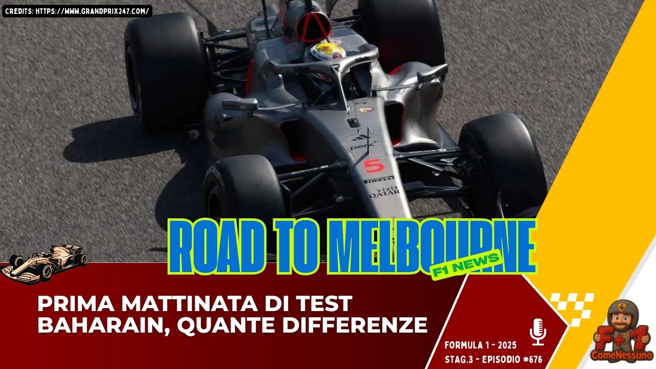 Esito test Bahrain primo giorno mattina