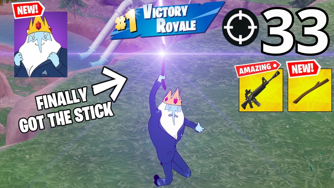 33 Elimination ICE KING Gameplay Wins Zero Build (NEW FORTNITE CHAPTER 7 SEASON 1)