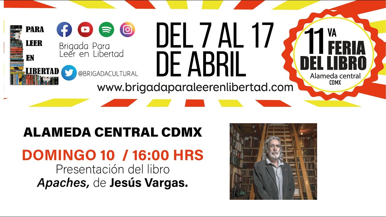 JESÚS VARGAS habla de Apaches, un libro que editará este año